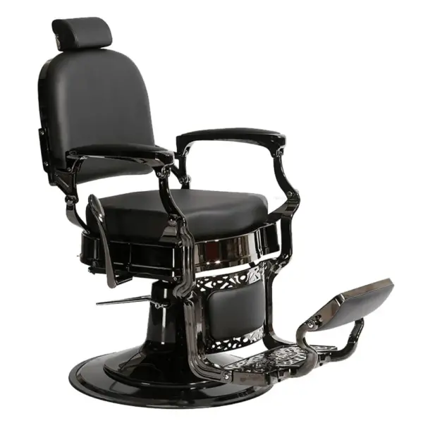 Poltrona barbiere Roots Blackchrome